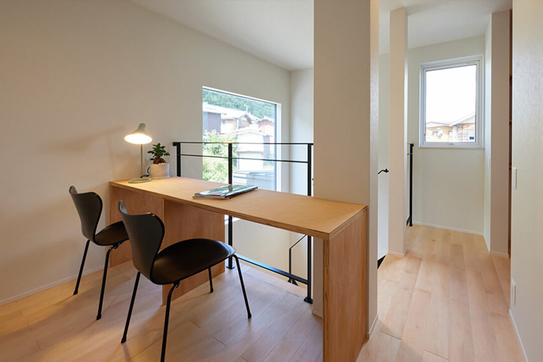 コンパクトな家に、先進的な性能を凝縮